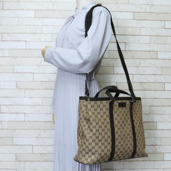 GUCCI GG canvas Tote - Picture 6 of 6